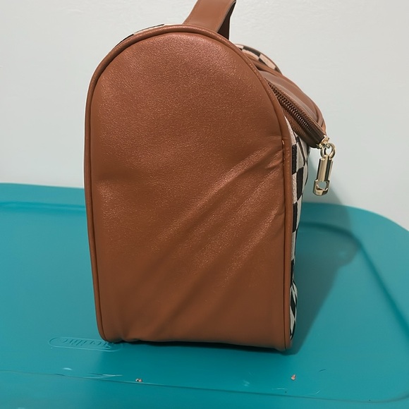 Zipper Checkered bag NWOT - Picture 5 of 8